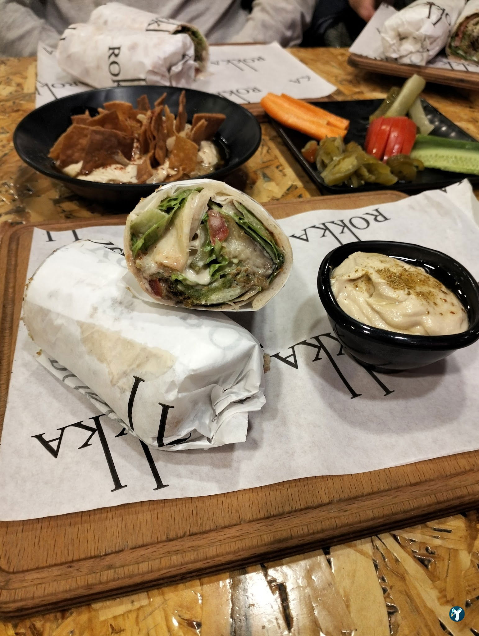 Rokka Pizza Falafel