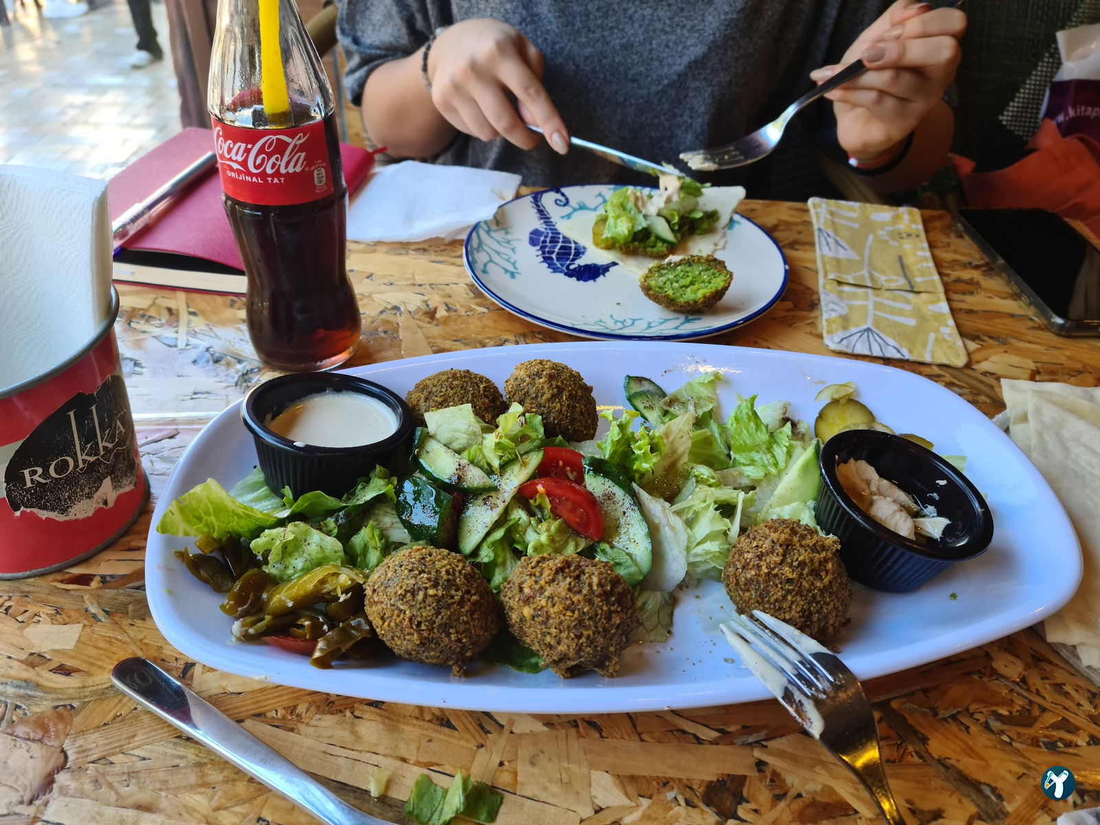Rokka Pizza Falafel