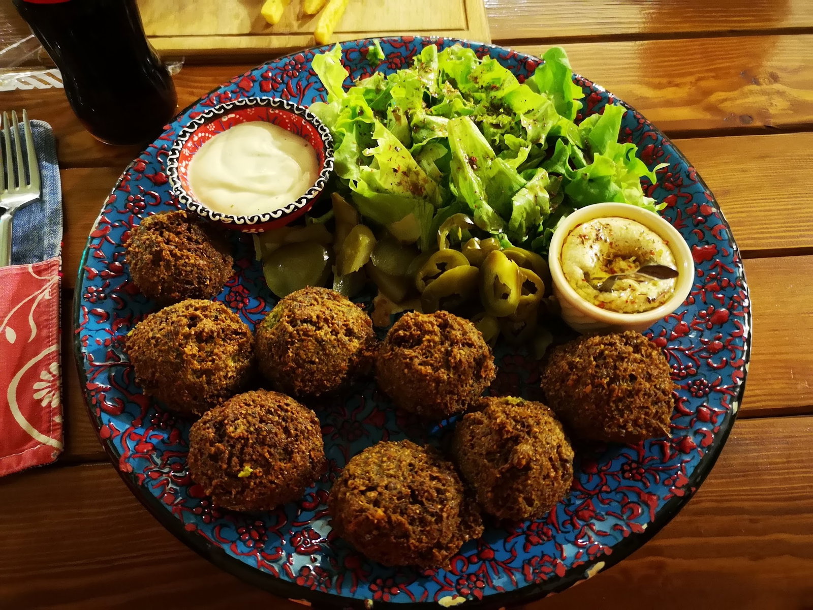 Rokka Pizza Falafel