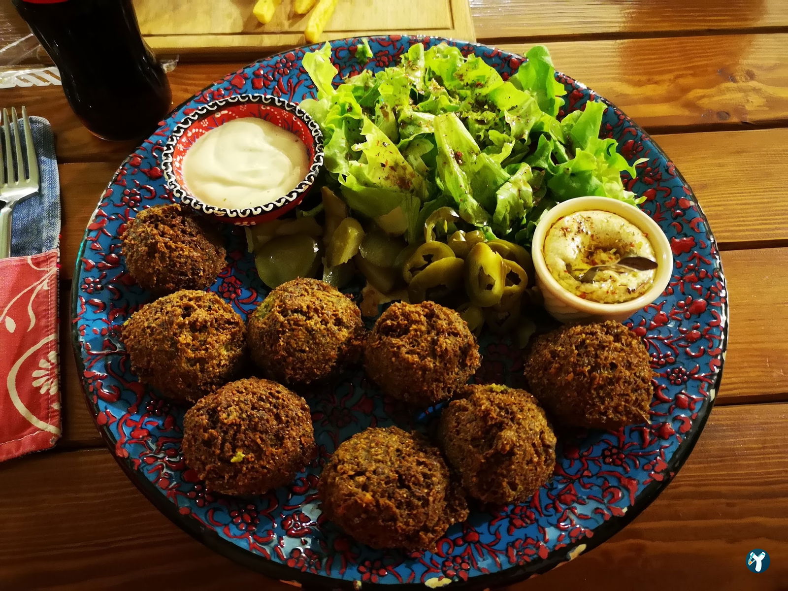 Rokka Pizza Falafel