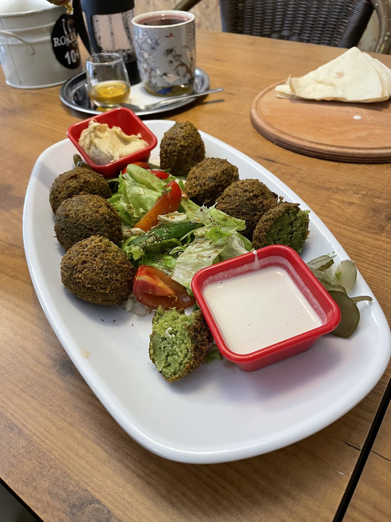 Rokka Pizza Falafel
