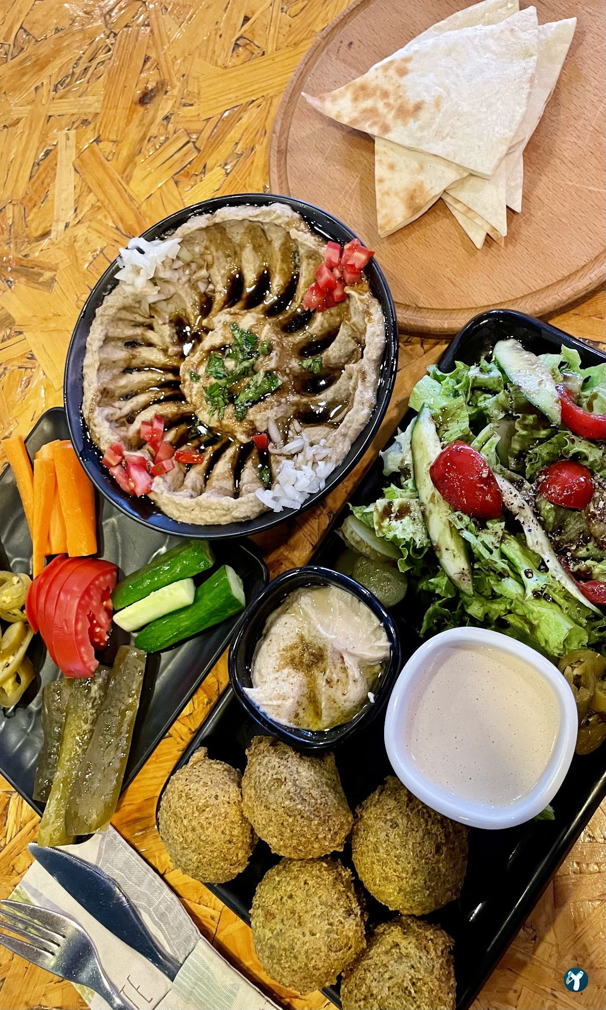 Rokka Pizza Falafel