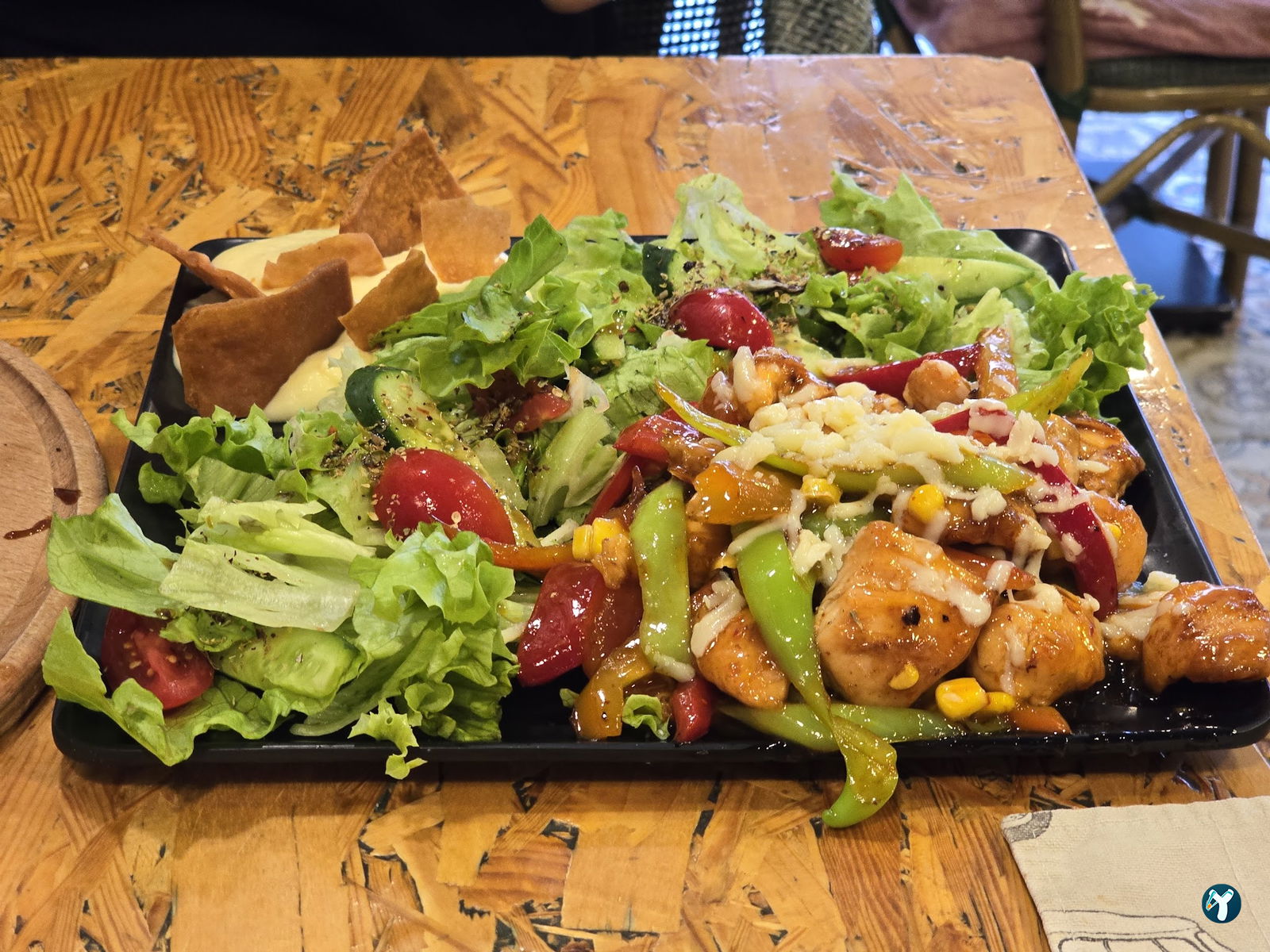 Rokka Pizza Falafel