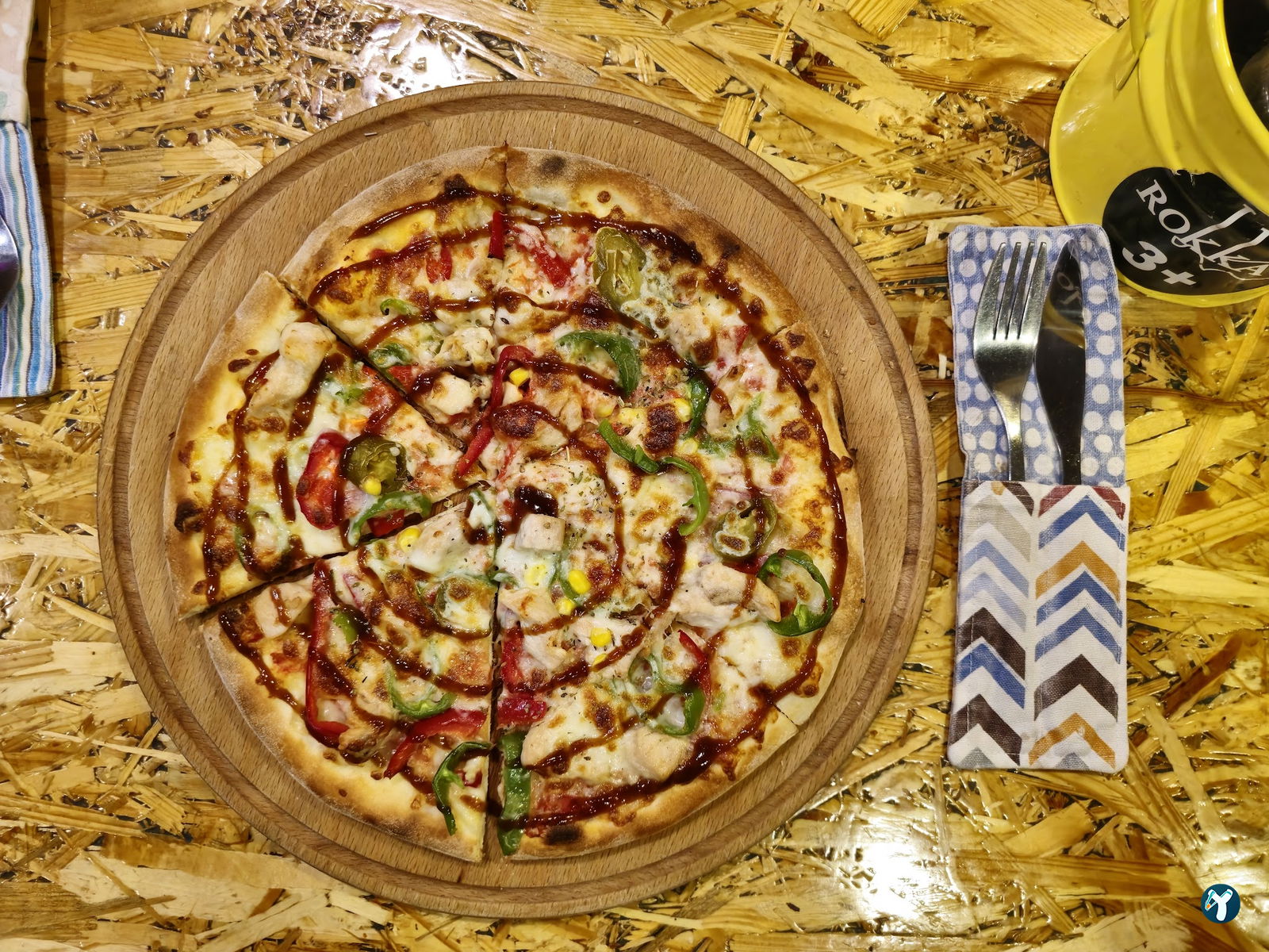 Rokka Pizza Falafel