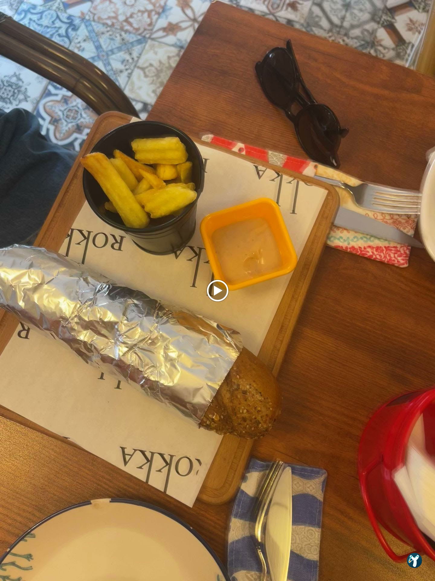 Rokka Pizza Falafel