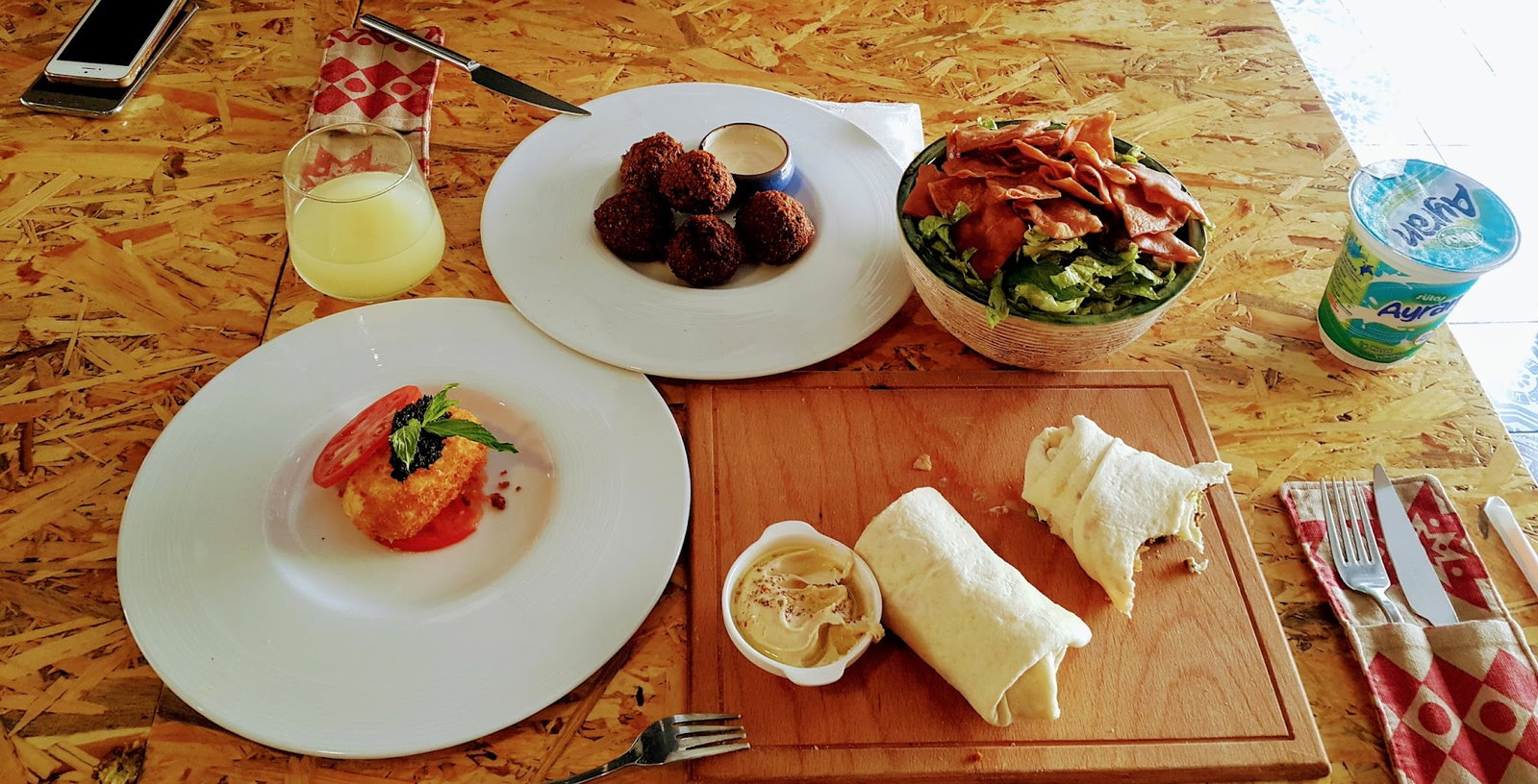 Rokka Pizza Falafel