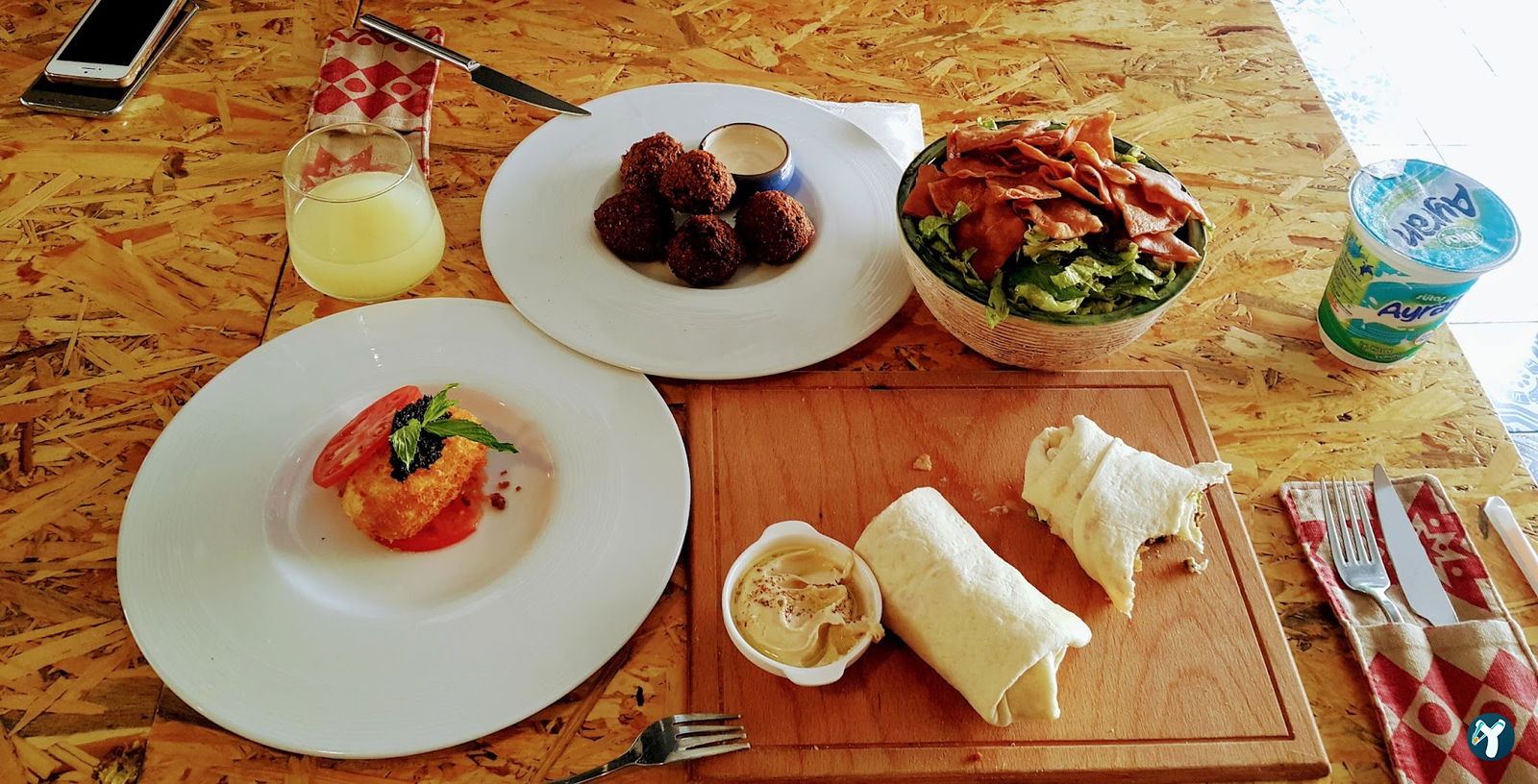 Rokka Pizza Falafel