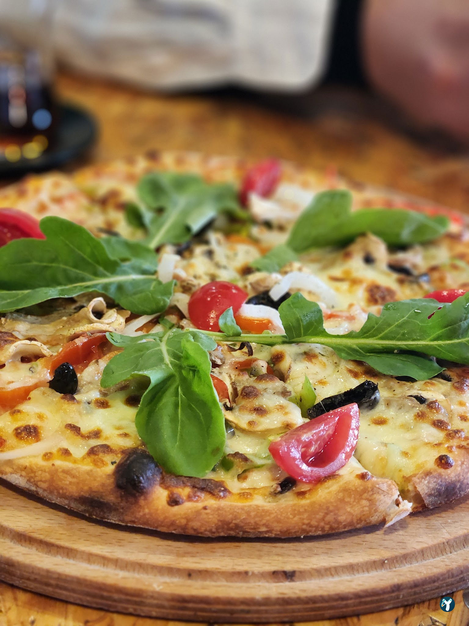 Rokka Pizza Falafel
