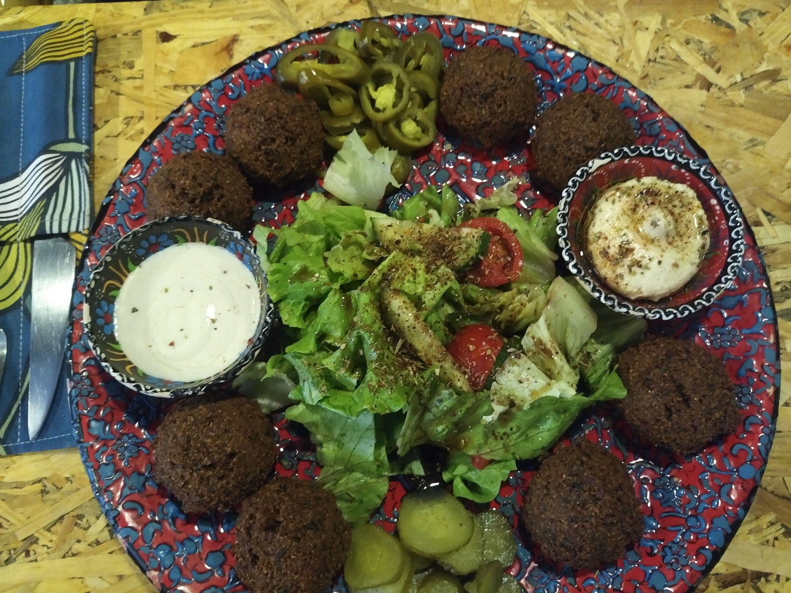 Rokka Pizza Falafel
