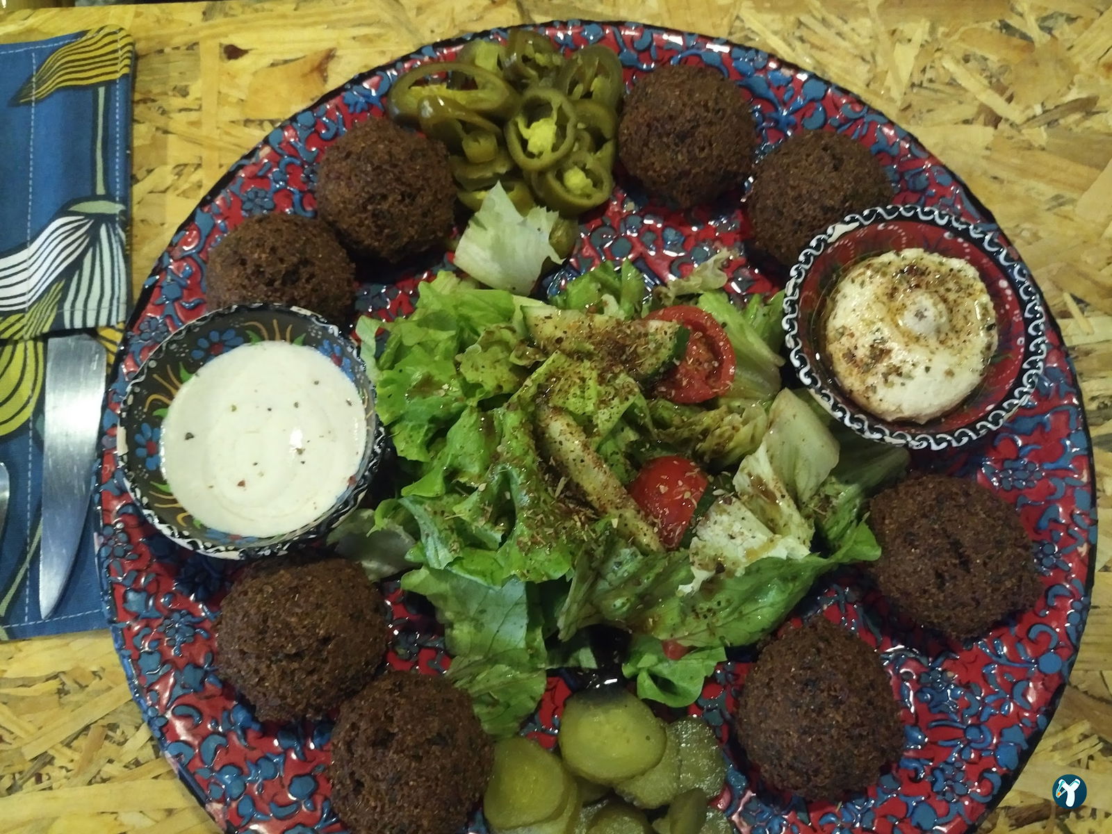 Rokka Pizza Falafel