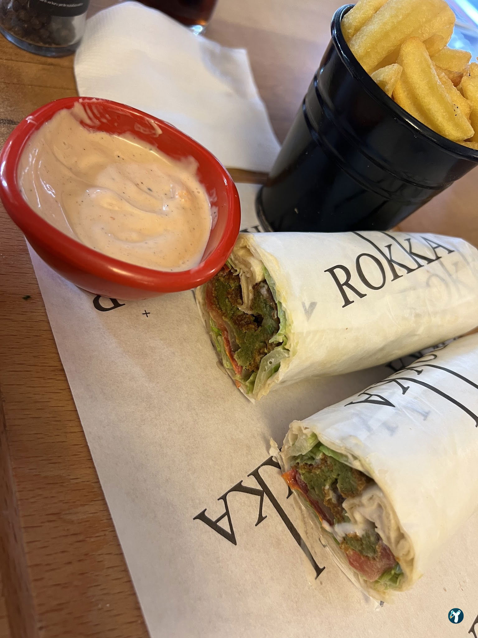 Rokka Pizza Falafel