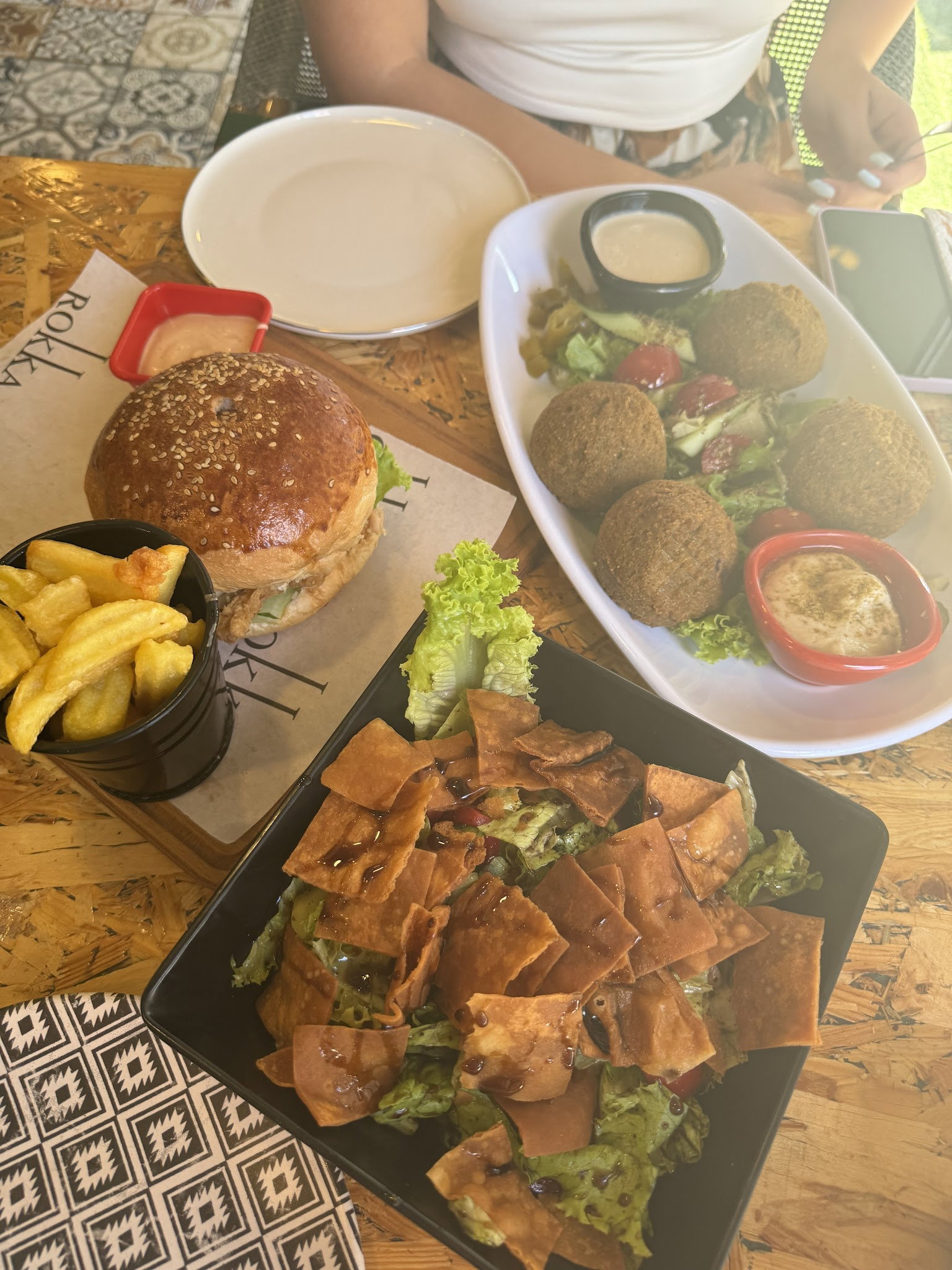 Rokka Pizza Falafel
