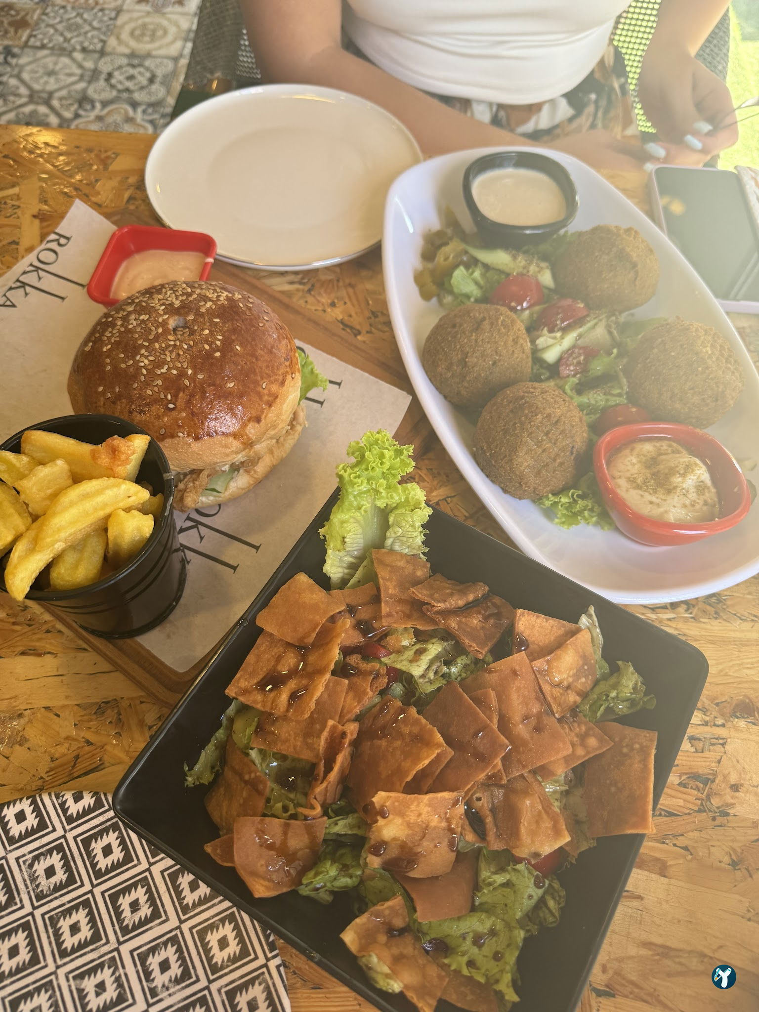Rokka Pizza Falafel