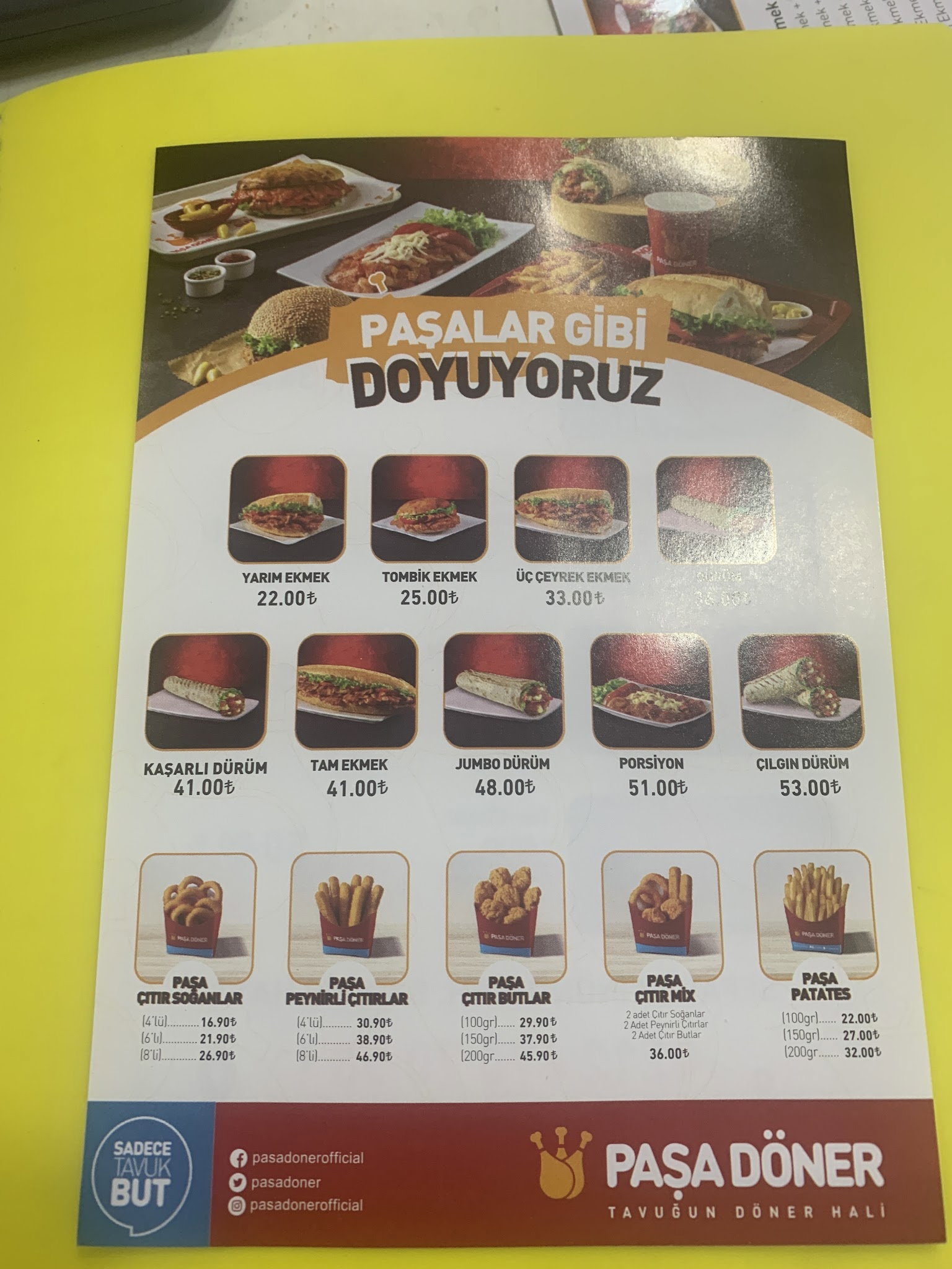 Paşa Döner Küçükçekmece