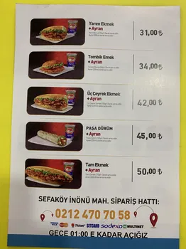 Paşa Döner Küçükçekmece resimleri