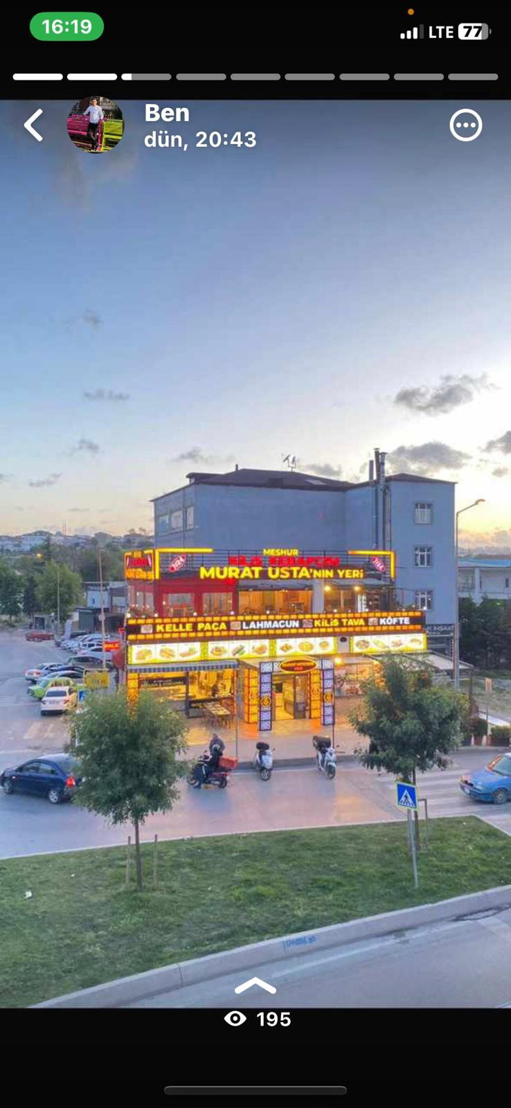 Meşhur Kilis Kebabçısı Murat Ustanın Yeri