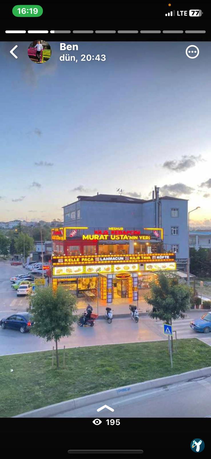 Meşhur Kilis Kebabçısı Murat Ustanın Yeri