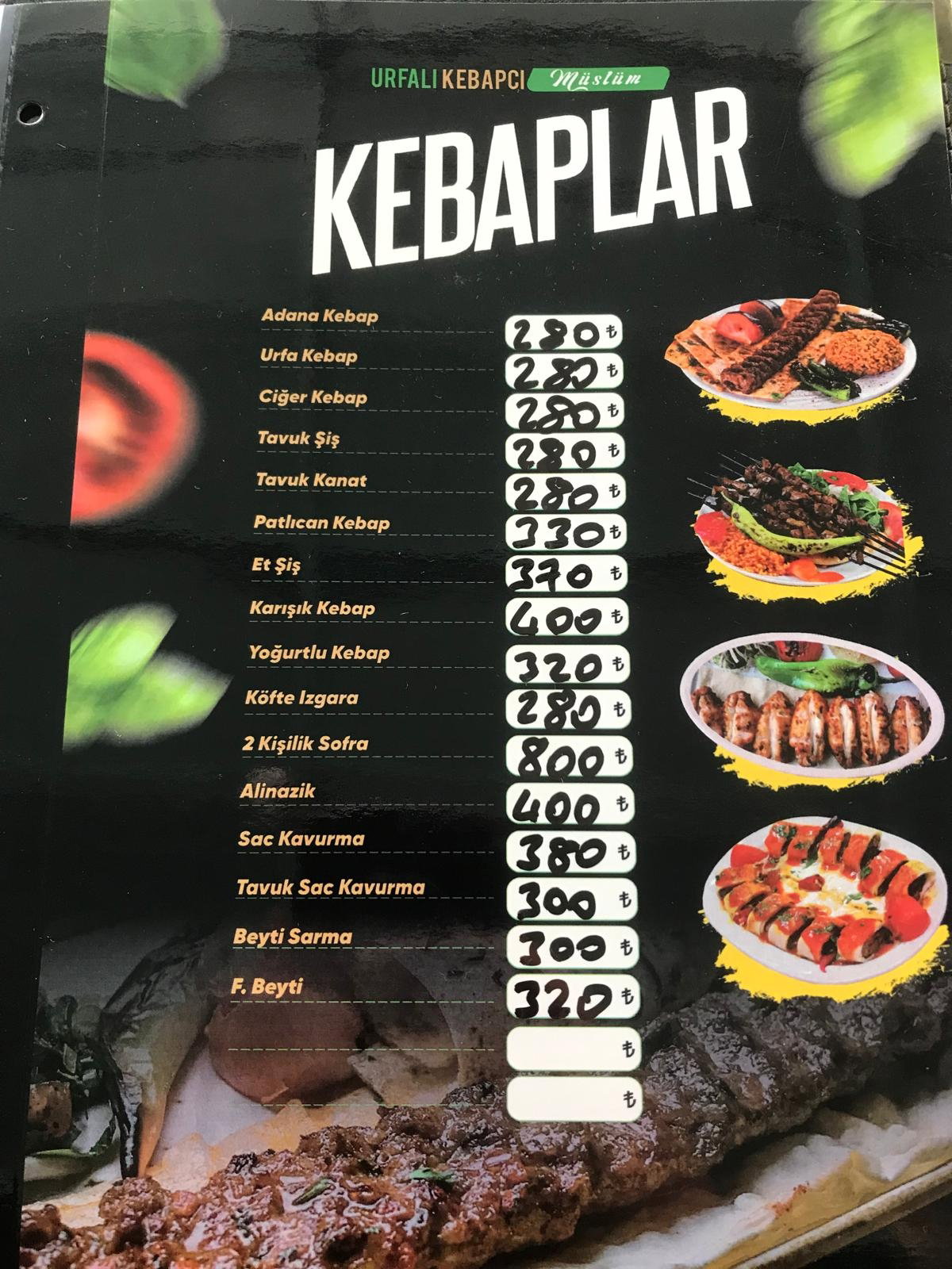 Urfalı Kebapçı Müslüm