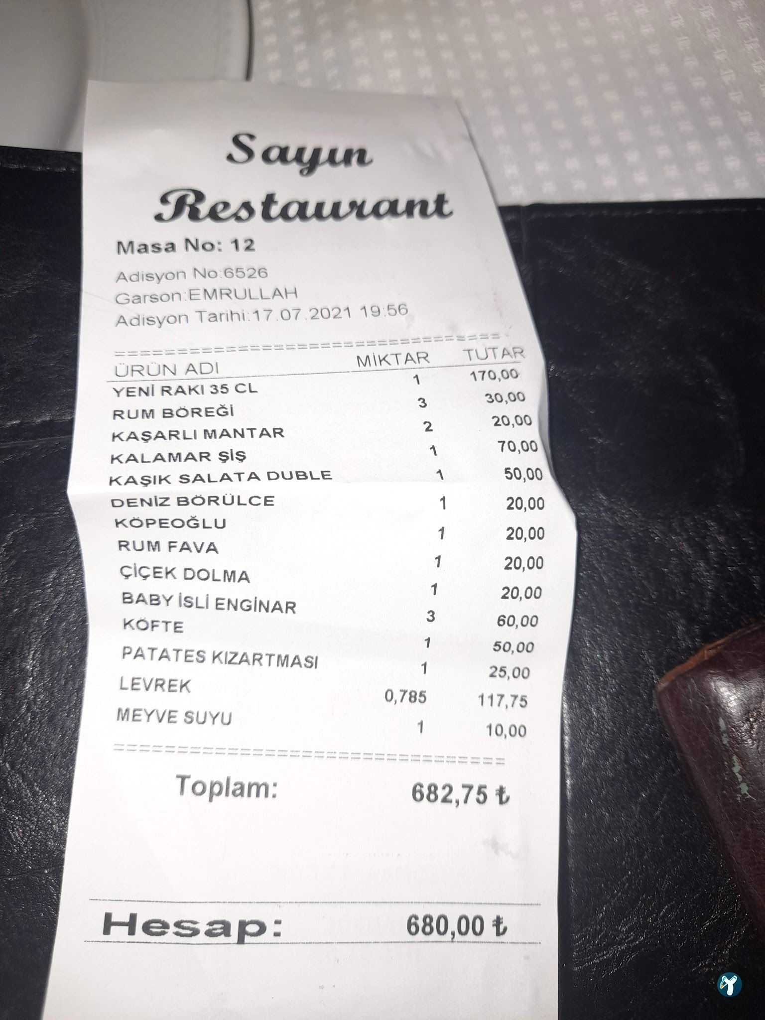 Sayın Restaurant