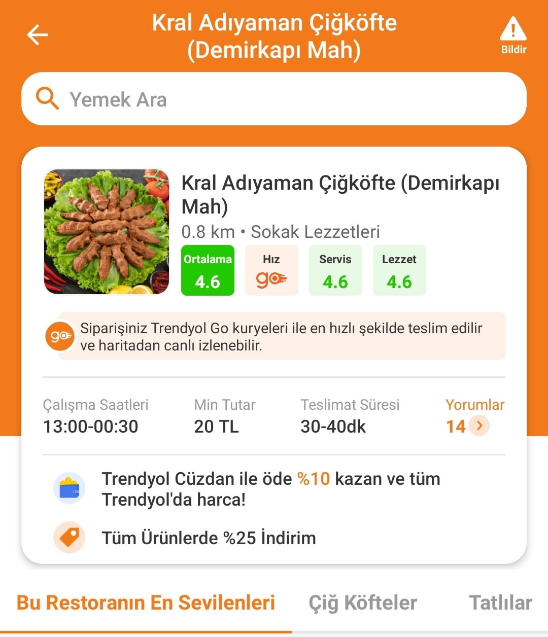 Kral Adiyaman Çi̇ğköfte