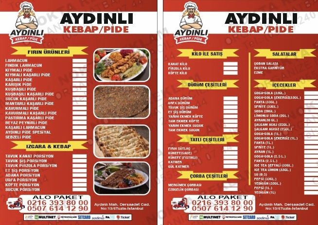 Aydinli Kebap Pi̇de