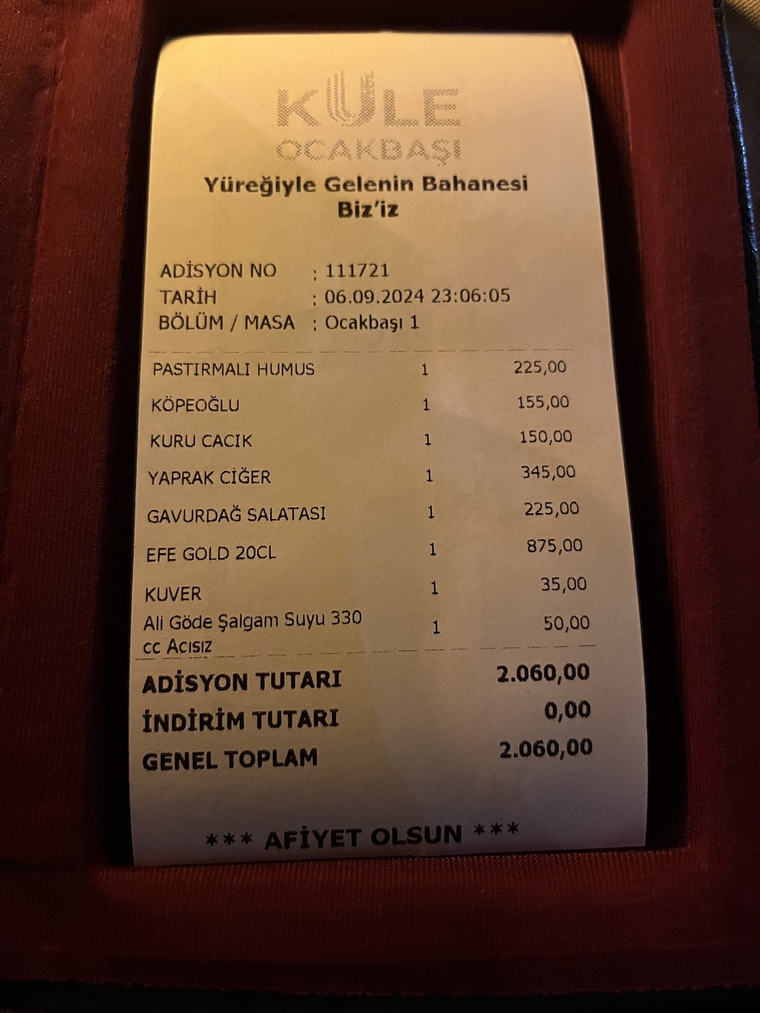 Meşhur Kule Ocakbaşı