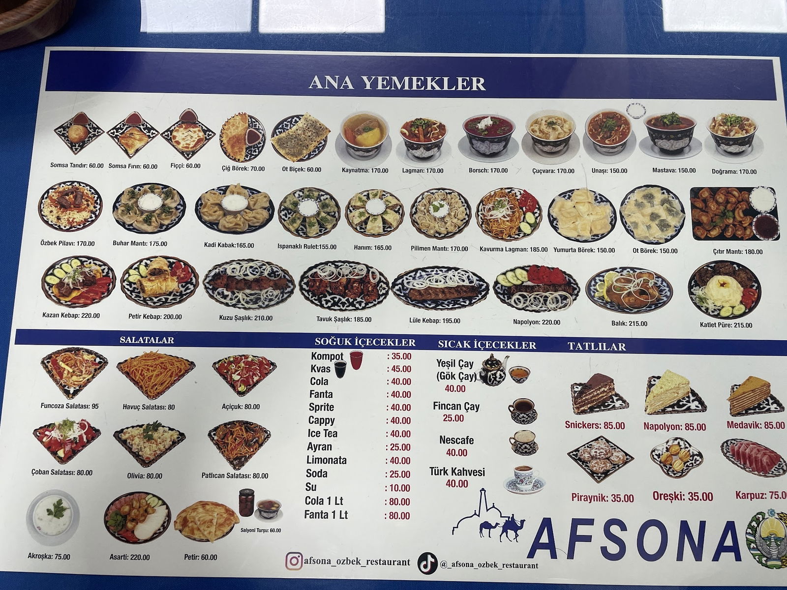 Afsona Özbek Restaurant