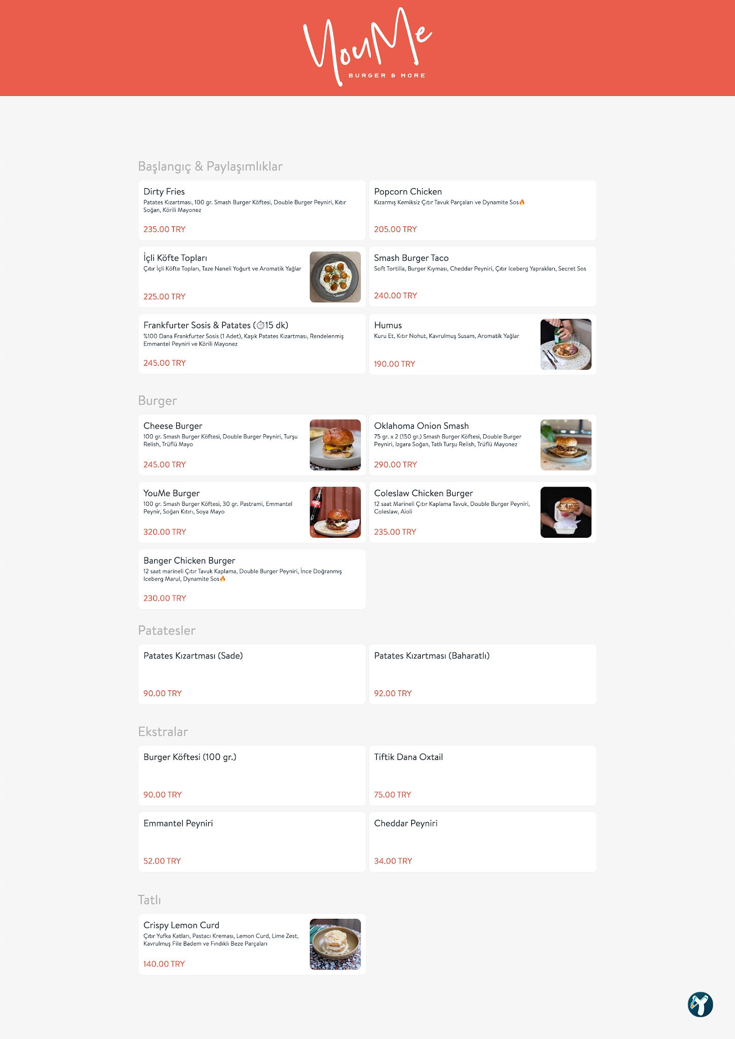 Youme Burger & More