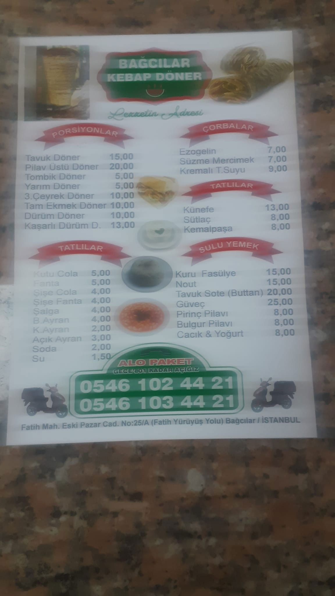 Bağcılar Döner Kebap