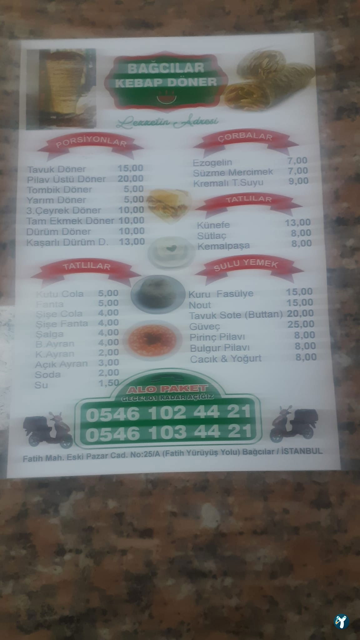 Bağcılar Döner Kebap