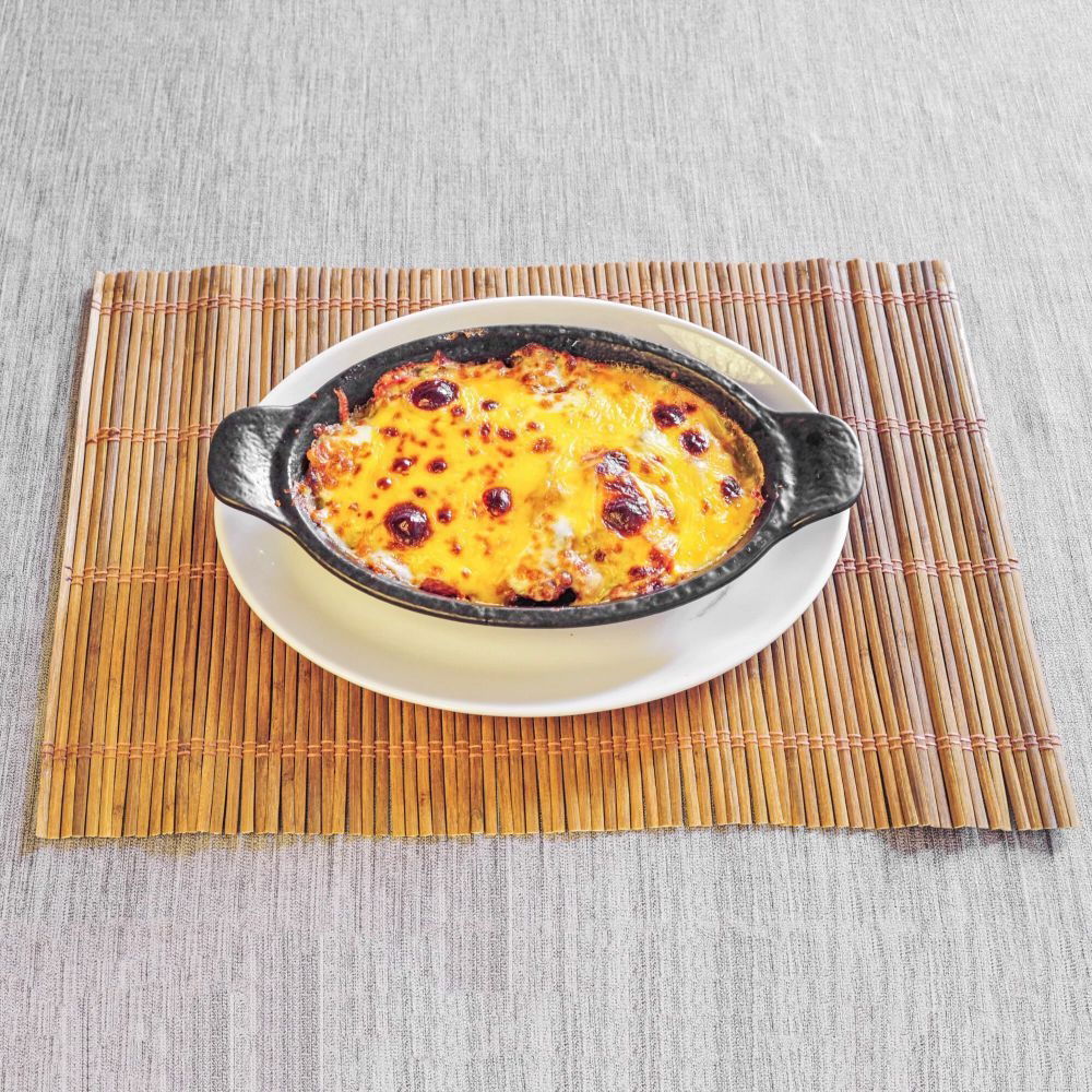 Kiremitte Kaşarlı Mantarlı Kuzu