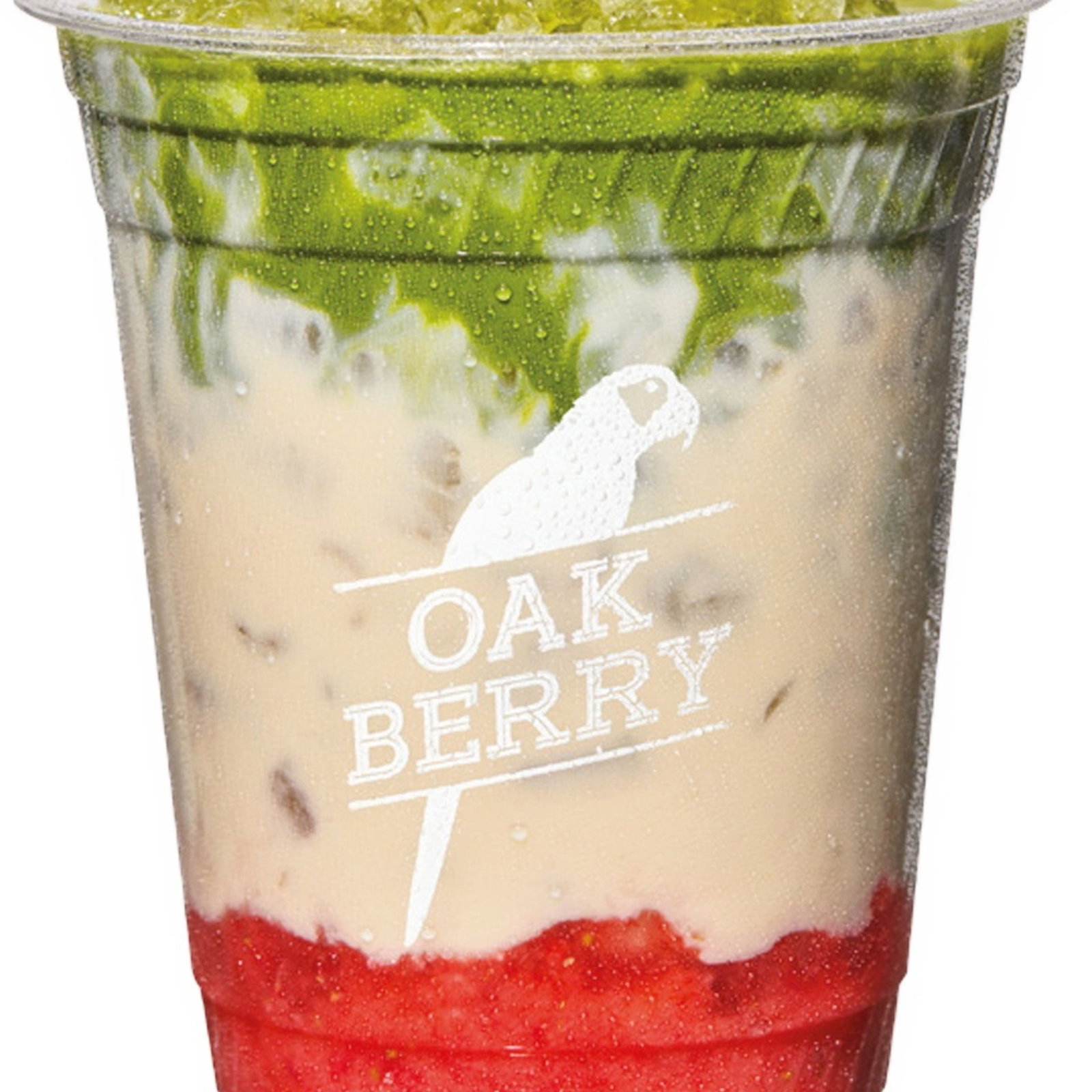 Strawberry Matcha Latte (12 Oz.)