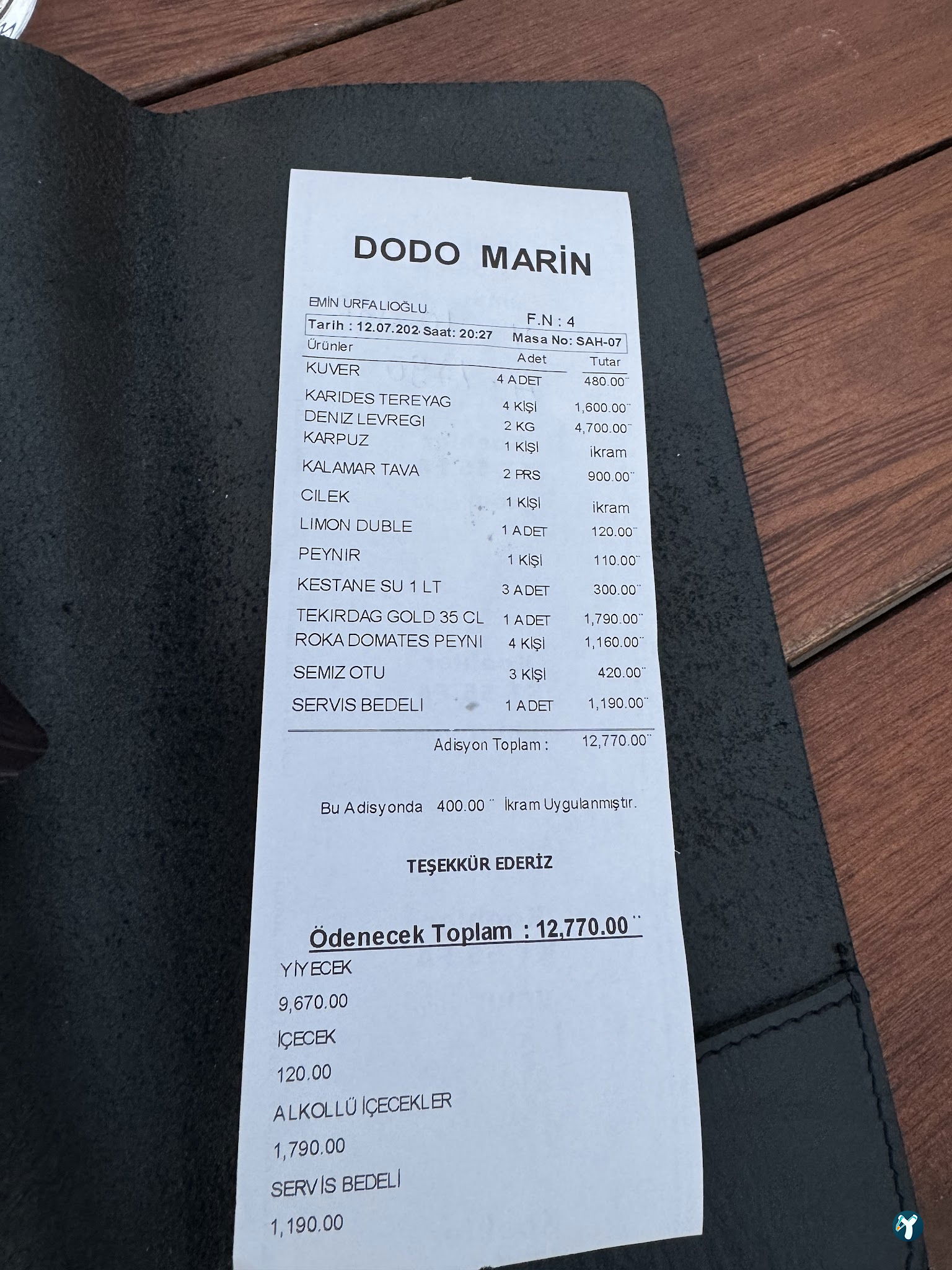 Dodo Balik Restaurant