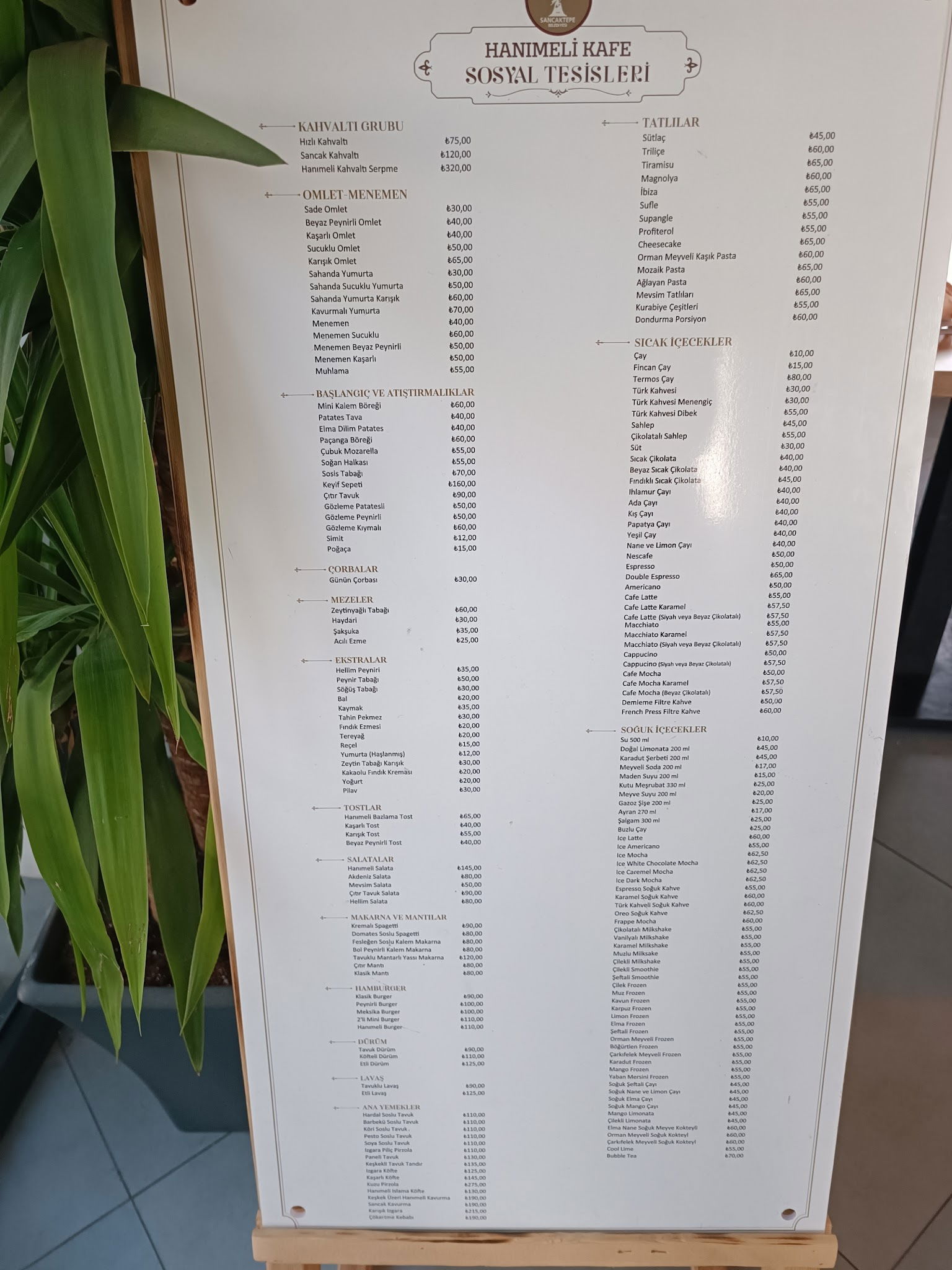 Sancaktepe Sosyal Tesisleri Hanımeli Kafe