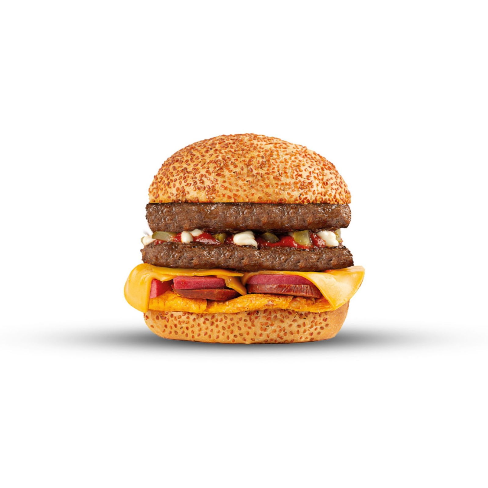 Double Karışık Burger