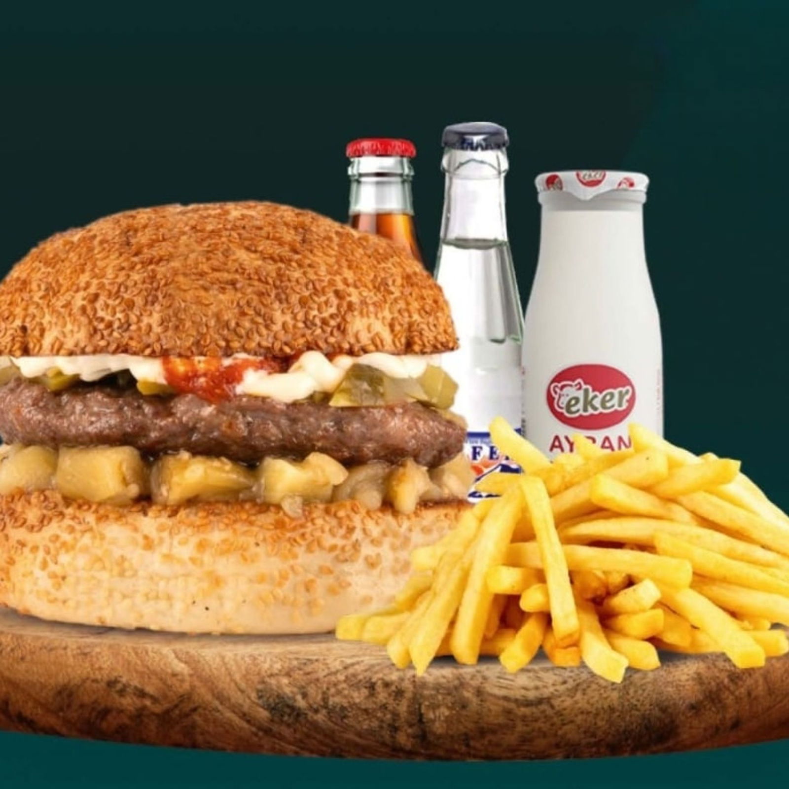 Badılcanlı Burger Menü