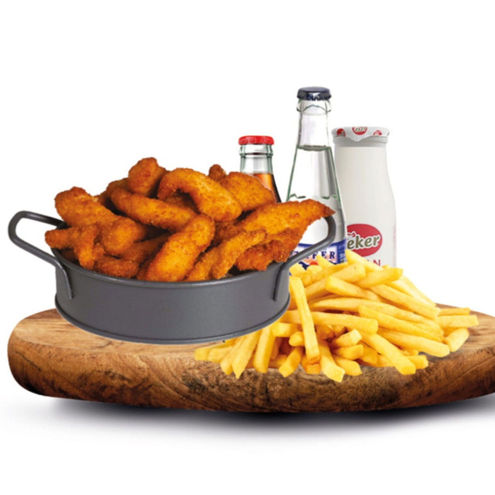 6'lı Çıtır Tavuk Bonfile Menü