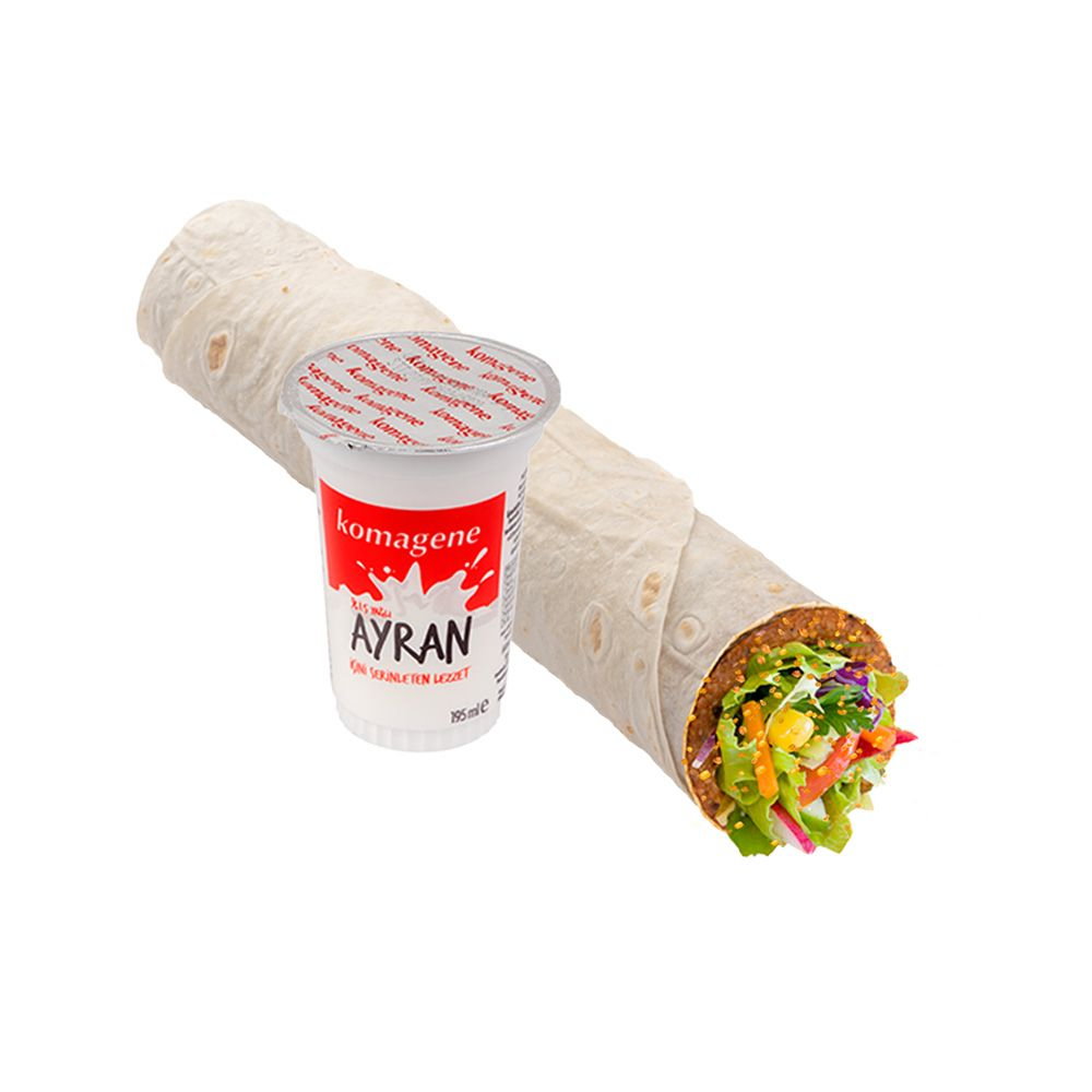 Eti Crax - Chili Lime Mega Çiğ Köfte Dürüm Menü