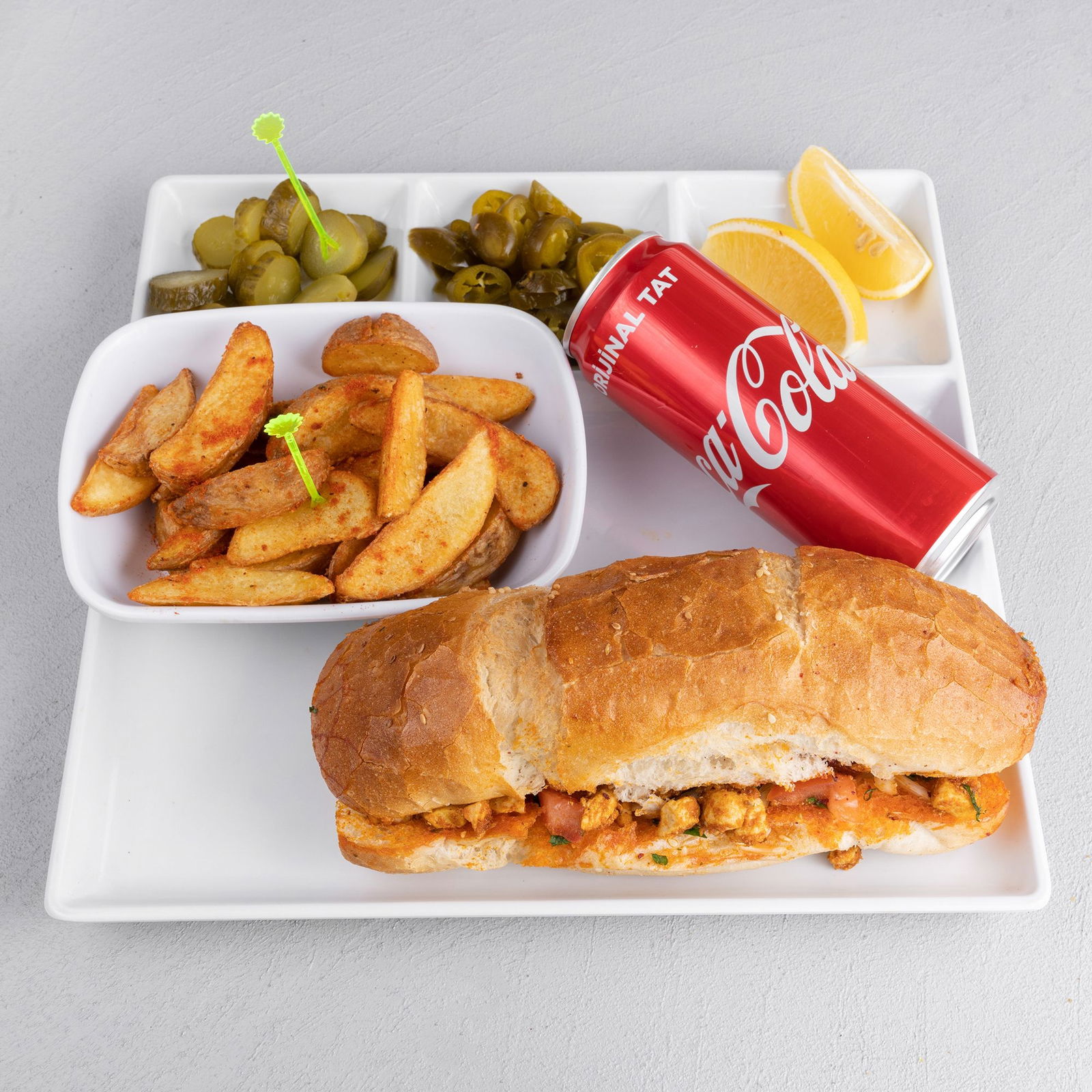 Yoğurtlu Tavuk Tantuni Menü
