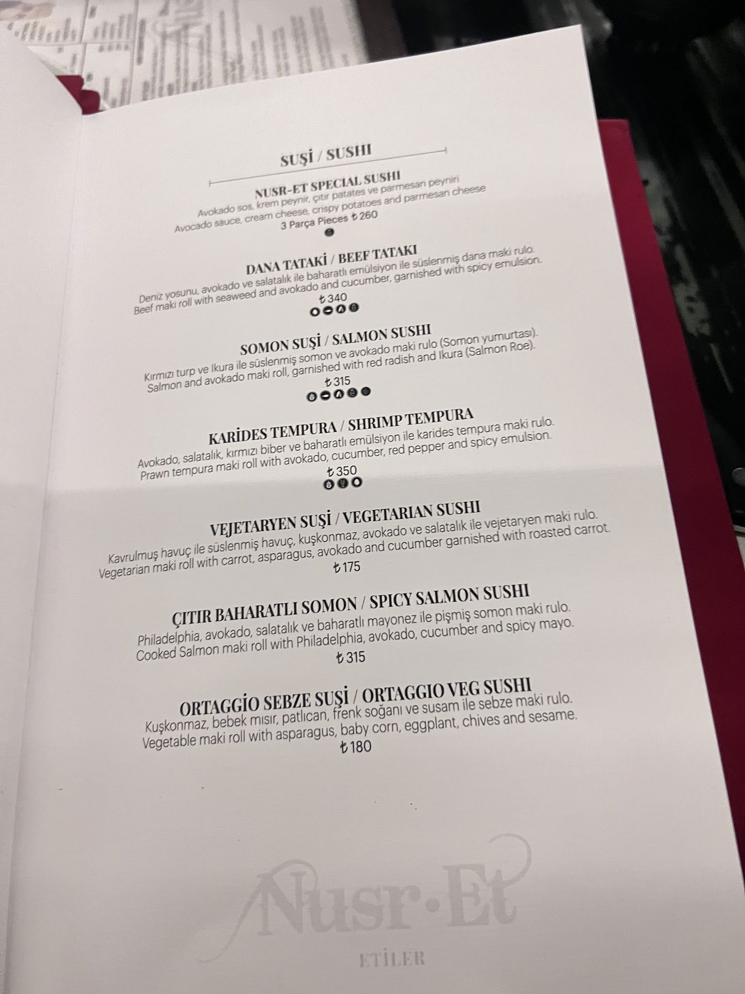 Nusr-Et Steakhouse Etiler