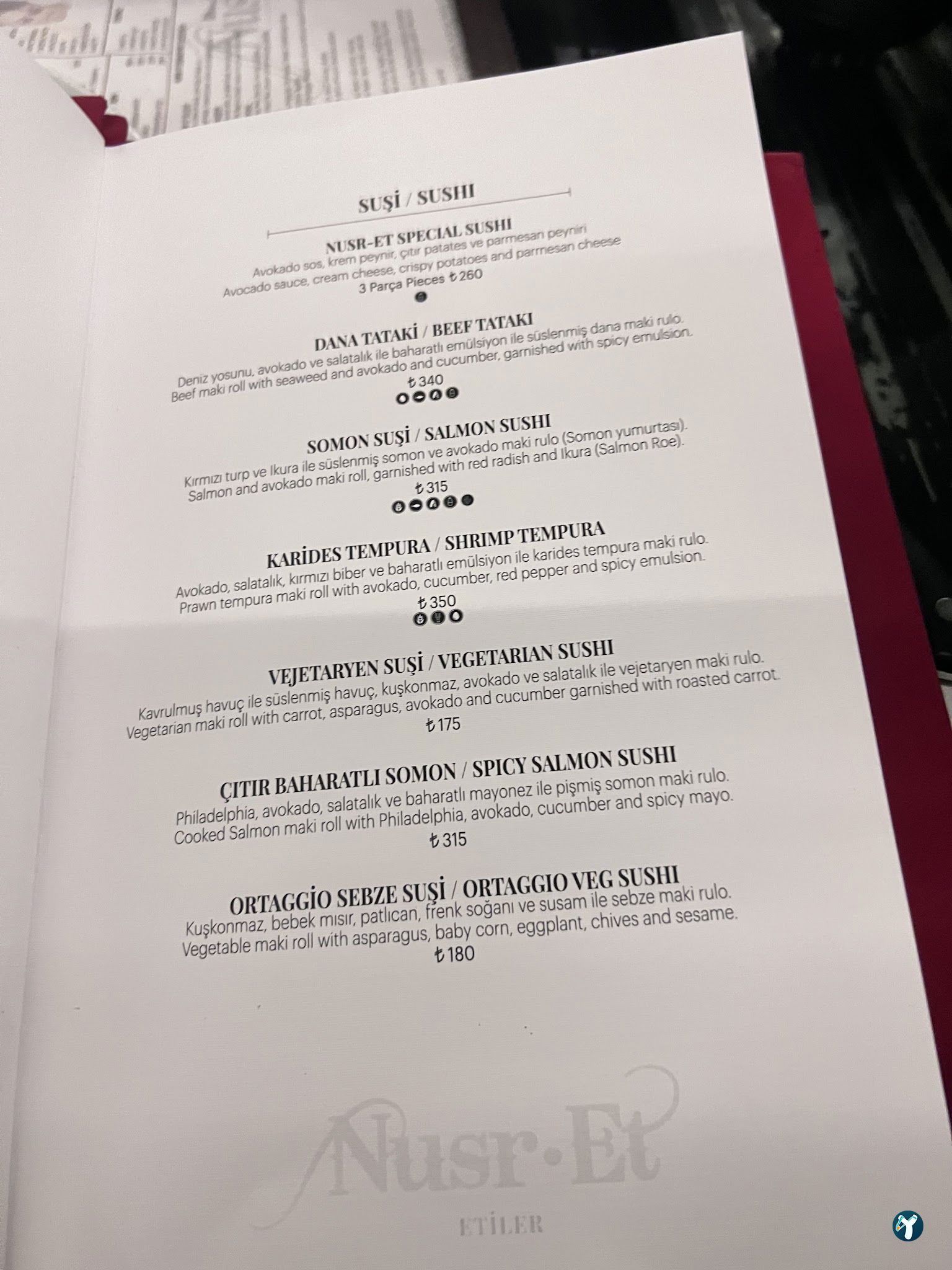 Nusr-Et Steakhouse Etiler