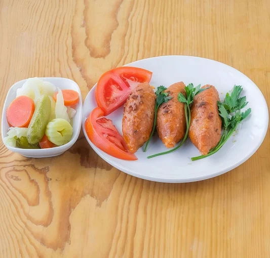 HANGEL MANTI İÇLİ KÖFTE YAPRAK SARMA