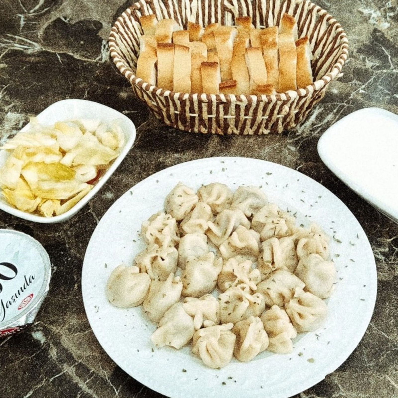 Etli Mantı & Tatlı Menü 3