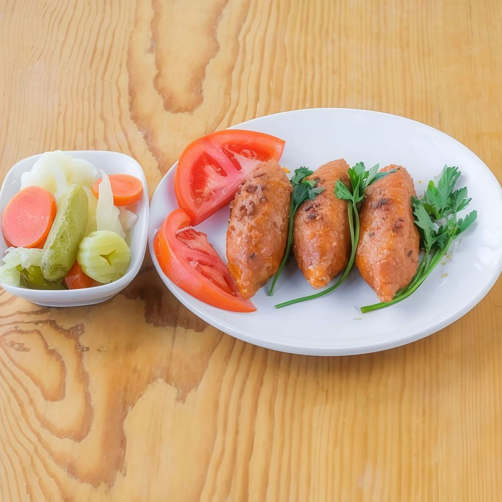 3 Adet Haşlama İçli Köfte Menü 2