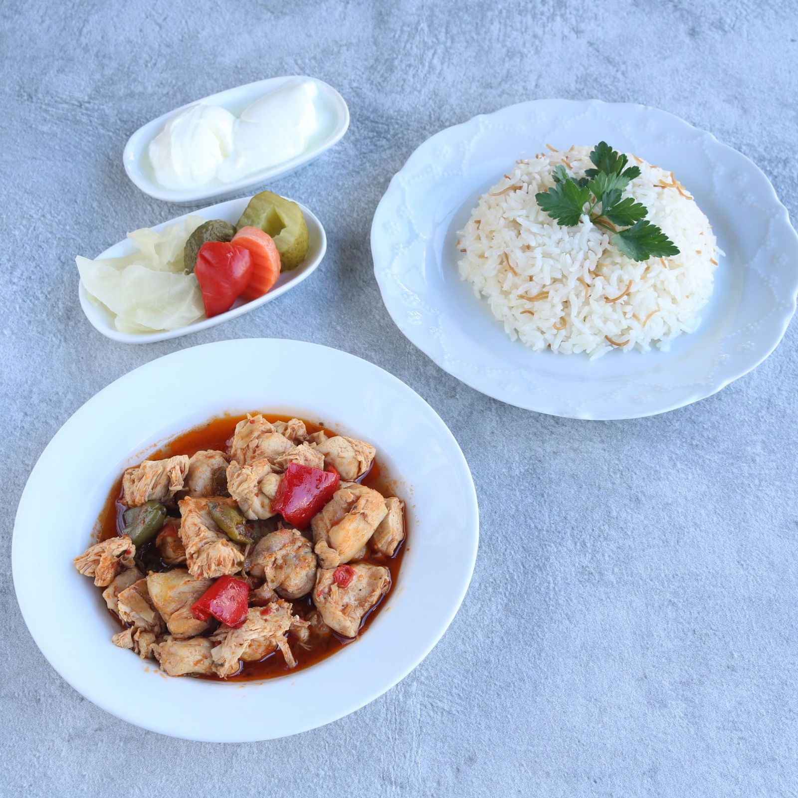 Tavuk Sote & İçecek Menü 1