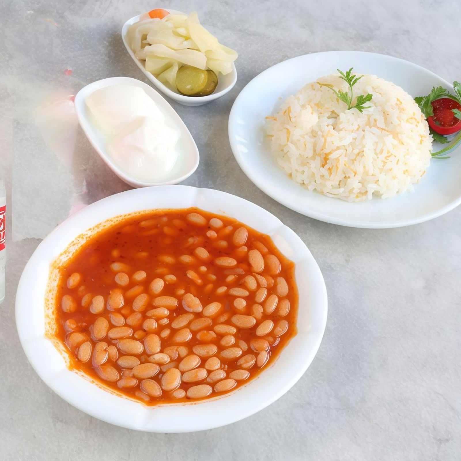 Kuru Fasulye & İçecek Menü 4