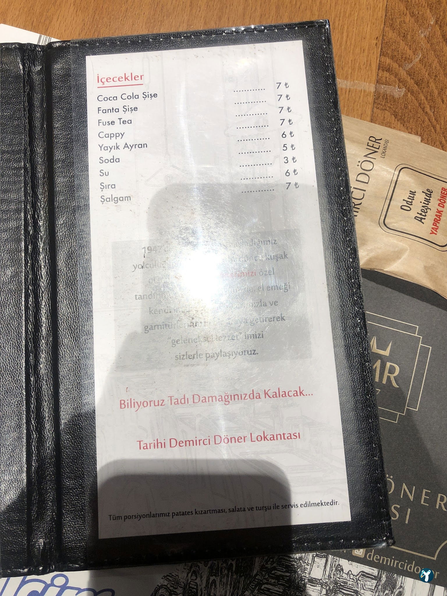 Tarihi Demirci Döner Lokantası Ataşehir Watergarden