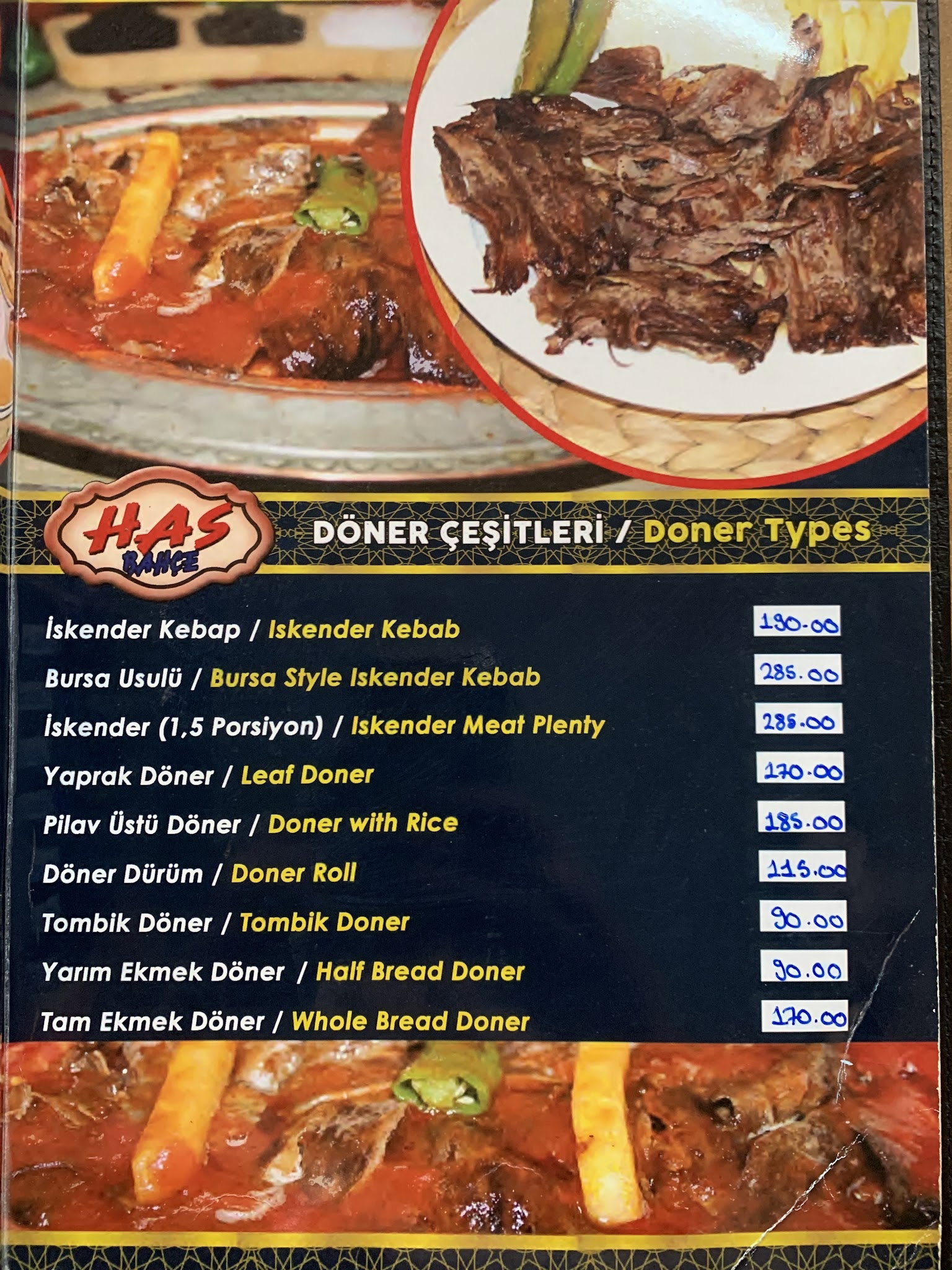 Has Bahçe Cafe & Restaurant