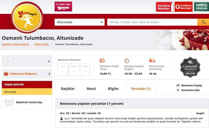 Osmanlı Tulumbacısı Üsküdar