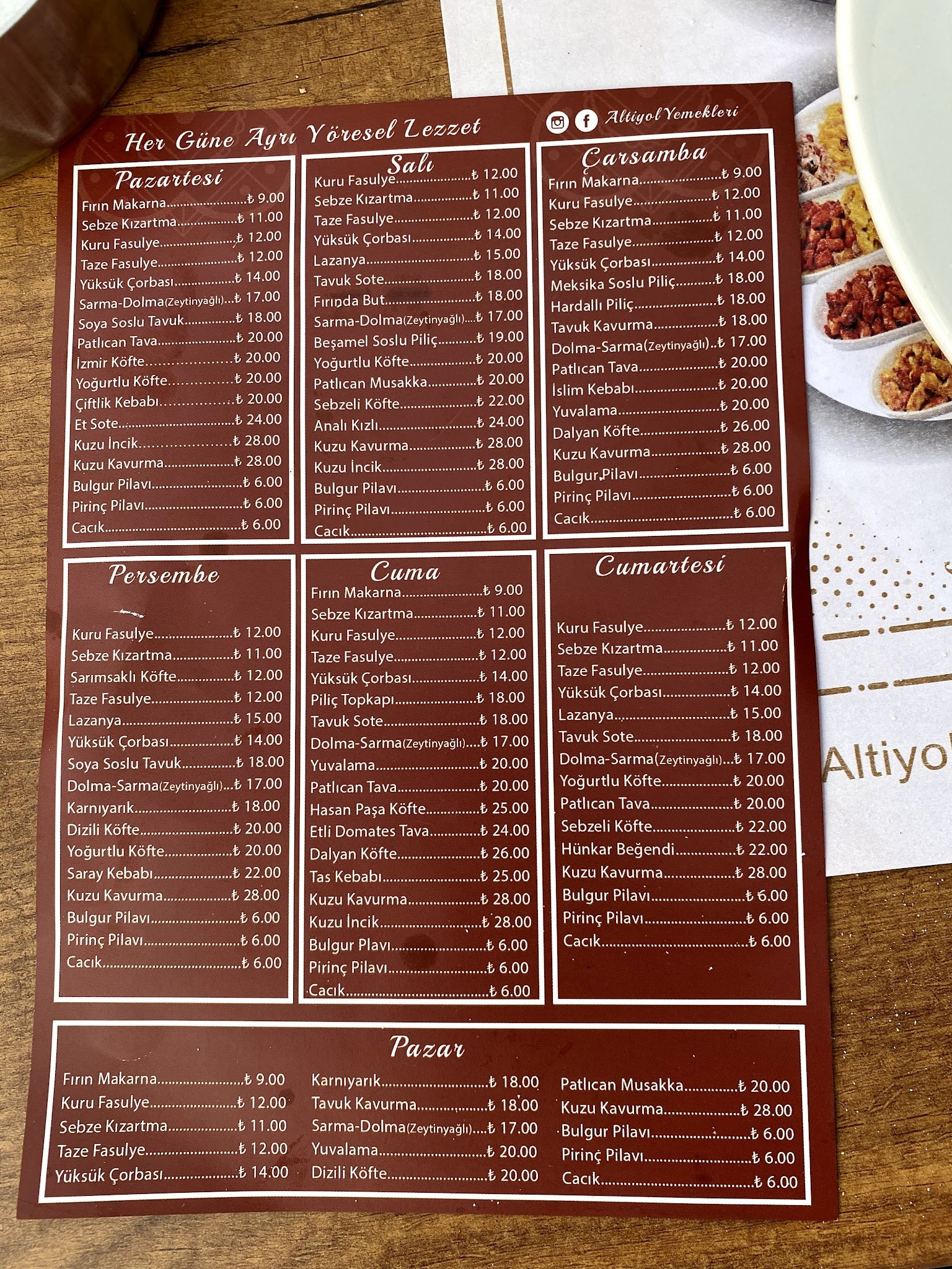 Altıyol Çorbacısı & Yöresel Yemekler